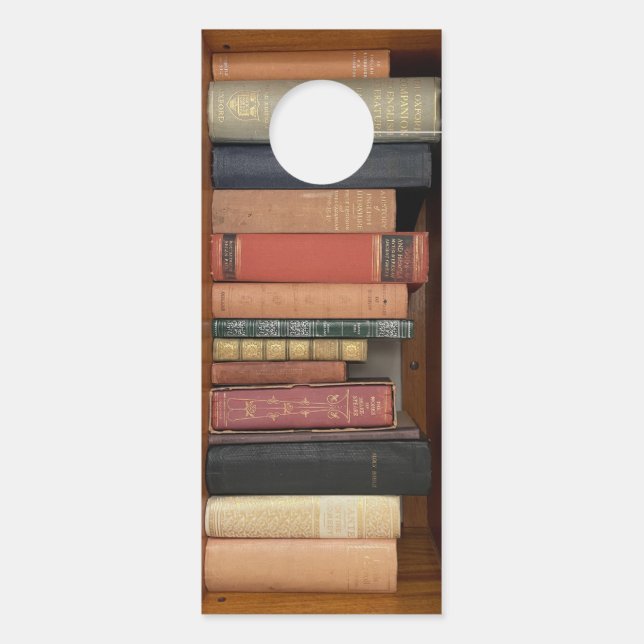 Colgador Para Puertas Libros (Reverso)