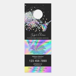 Colgador Para Puertas Limpieza de casa Jugador de doncella