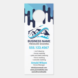 Colgador Para Puertas Limpieza de la casa de lavado de energía con goteo