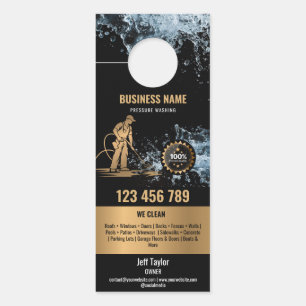 Colgador Para Puertas Limpieza profesional a presión con lavado de techo