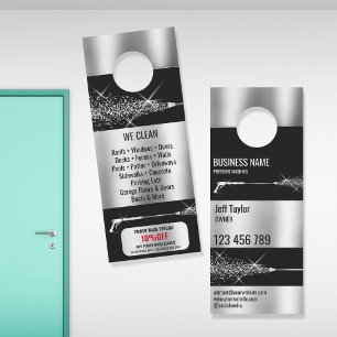 Colgador Para Puertas Limpieza profesional con hidrolimpiadora Negocio d