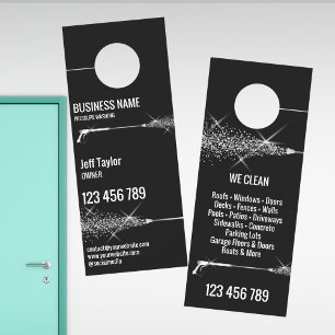 Colgador Para Puertas Limpieza profesional con hidrolimpiadora Negocio d