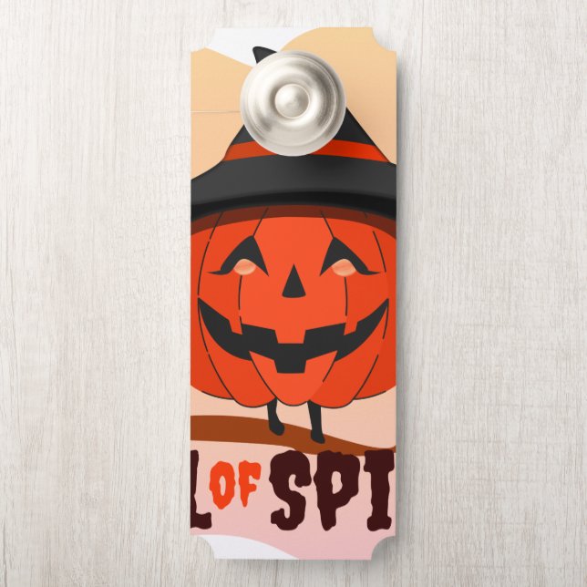 Colgador Para Puertas Llamado de Espíritu de Halloween (En pomo)