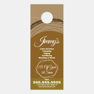 Colgador Para Puertas Logotipo de registro de negocio de servicios de ja
