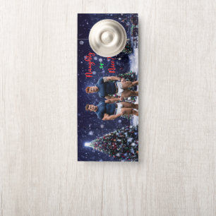 Colgador Para Puertas Los árboles de Navidad brillantes de SlipperyJoe d