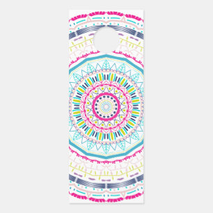 Colgador Para Puertas mandala colorida