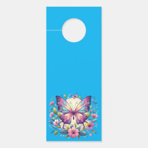 Colgador Para Puertas Mariposa de colores vivos