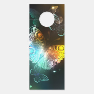 Colgador Para Puertas Mariposa luminosa y mariposas nocturnas