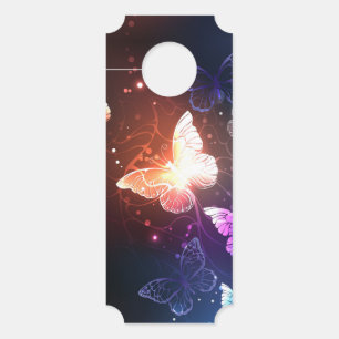 Colgador Para Puertas Mariposas nocturnas brillantes