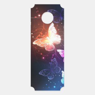 Colgador Para Puertas Mariposas nocturnas brillantes