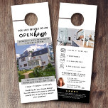 Colgador Para Puertas Marketing inmobiliario de Open House<br><div class="desc">🏠 Real Estate Open House Door Hanger Tag ・ Neighborhood Flyer ・ Modernas herramientas de agricultura inmobiliaria 🏠 ¿Está listo para llevar sus esfuerzos de marketing al siguiente nivel? Nos tomamos el tiempo y el estrés de hacer sus propios materiales de marketing con nuestras plantillas diseñadas profesionalmente y fáciles de...</div>