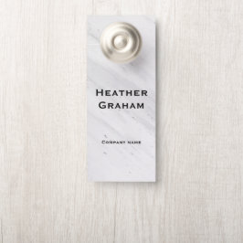 Colgador Para Puertas Mármol elegante personalizable