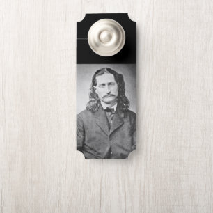 Colgador Para Puertas Marshal Wild Bill Hickok Antiguo Cañero Occidental