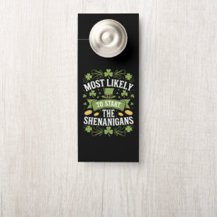 Colgador Para Puertas Más Probable Que Inicie El Desorden De San Patrici