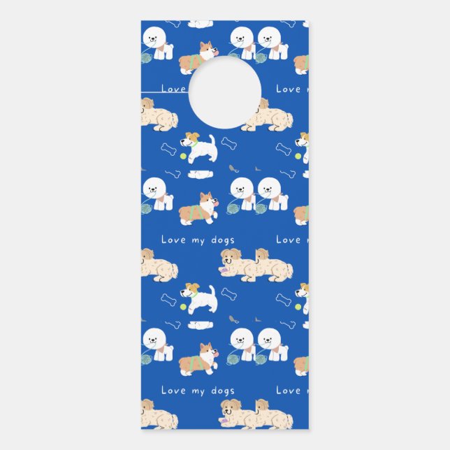 Colgador Para Puertas mascota (Anverso)