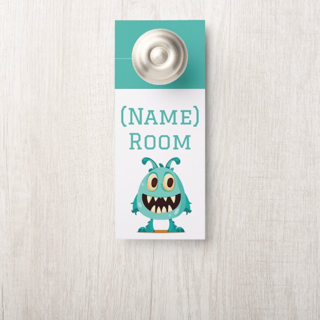 Colgador Para Puertas Monstruo/extranjero/personalizado (En pomo)