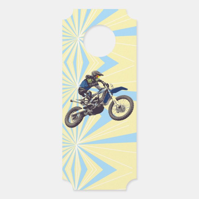 Colgador Para Puertas Motocross (Anverso)