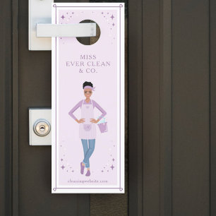 Colgador Para Puertas Mujer de limpieza de casas y empleadas domésticas