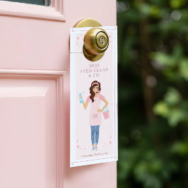 Colgador Para Puertas Mujer de limpieza de casas y empleadas domésticas