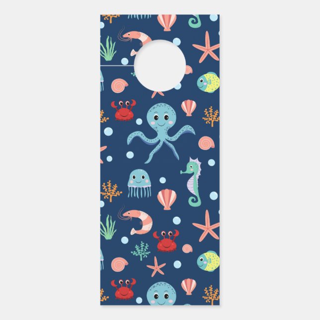 Colgador Para Puertas Mundo del Mar (Anverso)