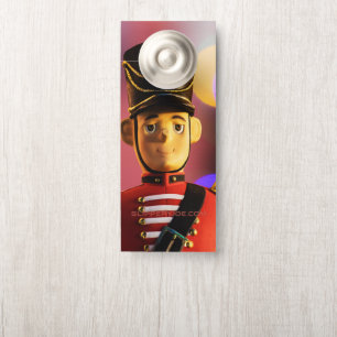 Colgador Para Puertas Navidades soldado de juguete figurine SlipperyJoe 