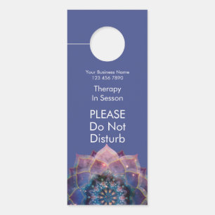 Colgador Para Puertas Nebulosa Flor   Mandala