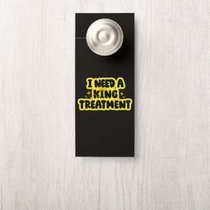 Colgador Para Puertas Necesito Un Tratamiento De Rey