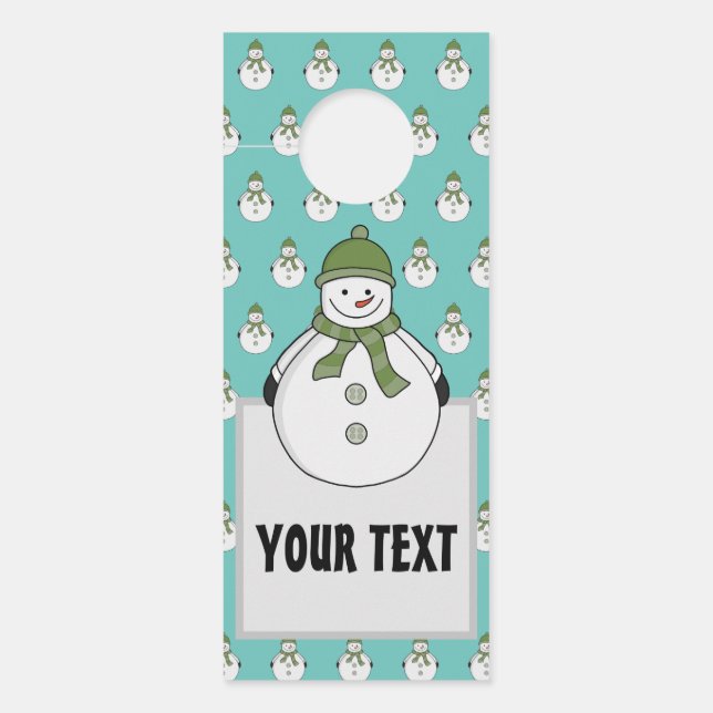 Colgador Para Puertas Nevada fría (Anverso)