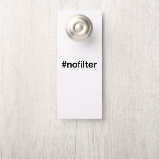 Colgador Para Puertas NO FILTER Hashtag