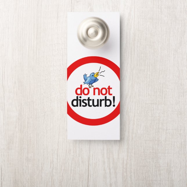 Colgador Para Puertas No molestar (En pomo)