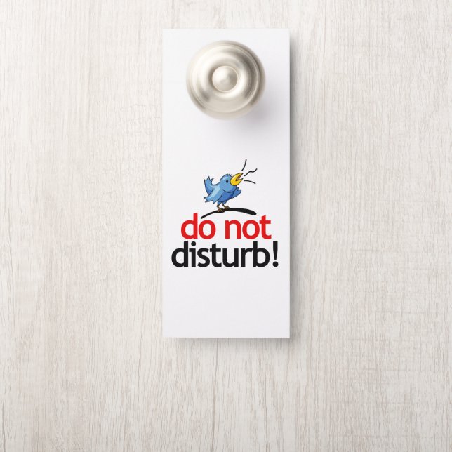 Colgador Para Puertas No molestar (En pomo)
