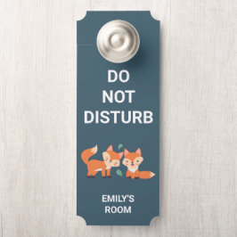 Colgador Para Puertas No molestar a los zorros Naranjas lisos