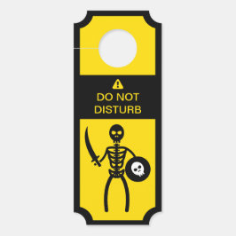 Colgador Para Puertas No molestar a Warrior Skeleton