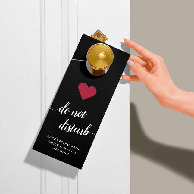 Colgador Para Puertas No molestar al Boda Hotel (Subido por el creador)