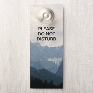 Colgador Para Puertas No Perturbe La Naturaleza Escenaria De Los Montes