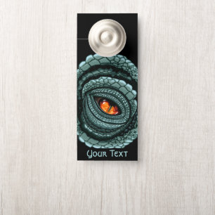 Colgador Para Puertas Ojo de reptil depredador primitivo