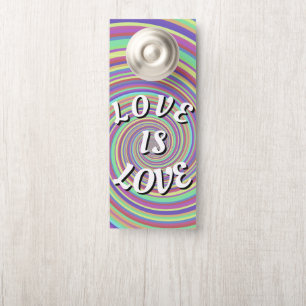 Colgador Para Puertas Orgullo Love Is Love