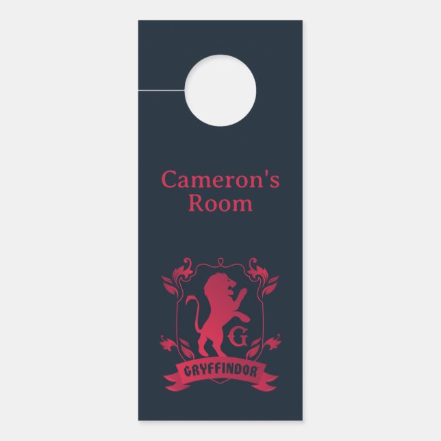 Colgador Para Puertas Ornate GRYFFINDOR™ House Escudo (Anverso)