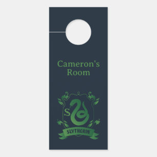 Colgador Para Puertas Ornate SLYTHERIN™ House Escudo