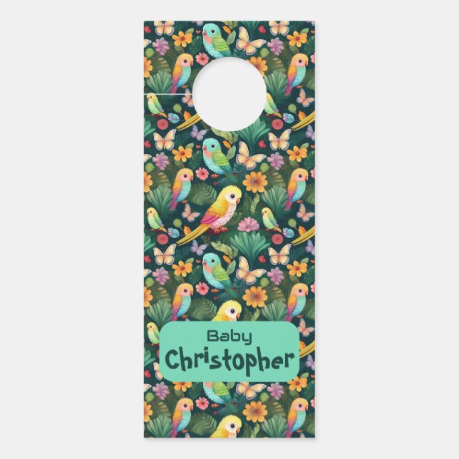 Colgador Para Puertas Oso Hugo Hug Baby (Anverso)