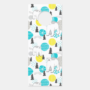 Colgador Para Puertas Oso polar