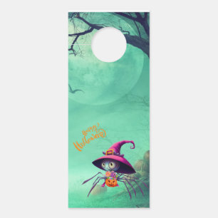Colgador Para Puertas Otoño/araña/bruja/halloween