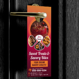 Colgador Para Puertas Panadería Profesional Tienda de Dulces Tratos Past