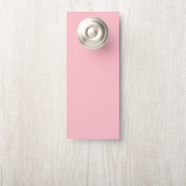 Colgador Para Puertas Papel rosa (En pomo)