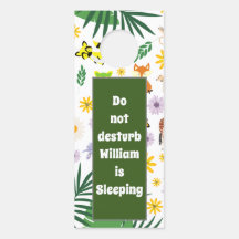 Patrón colorido del vivero de safari pesonalizado 