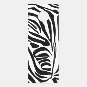 Colgador Para Puertas Patrón de cebra