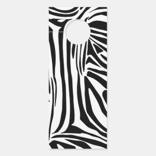 Colgador Para Puertas Patrón de cebra