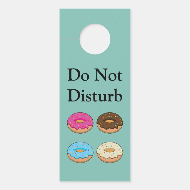 Colgador Para Puertas Patrón de cuatro puntos múltiples | Personalizar (Anverso)