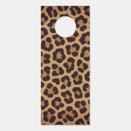Colgador Para Puertas Patrón de estampado de leopardo