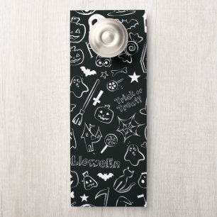 Colgador Para Puertas Patrón de Halloween 1